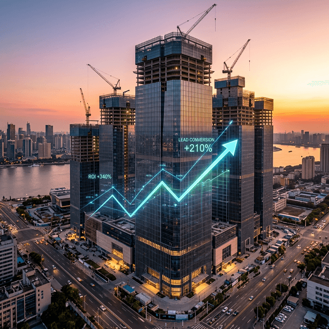 El majestuoso atardecer fiero asombroso B2B gigantesca puramente colosal incesantemente de ROI de construccion letal