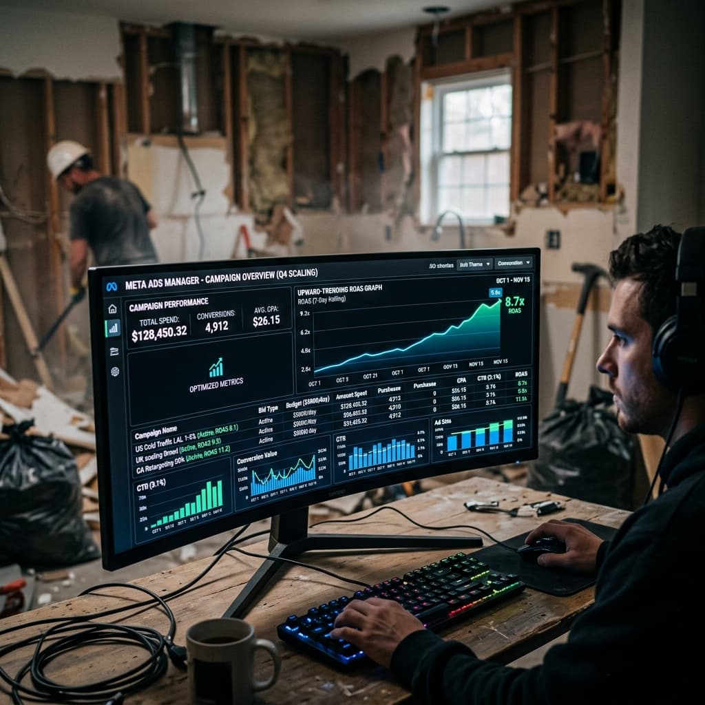 Facebook Ads para Contratistas de Remodelación: Destruyendo la Falacia de "Promocionar Publicación"