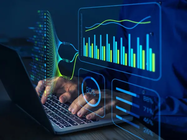 SEO Laptop Analytics